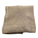 LE BEBE' coperta tinta unita con ricami Beige per Neonato LBB5057 BEIGE LE BEBE' 