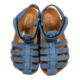 Eli Sandals Solid Color With Buckle Blue For Boys