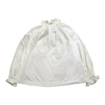 LA STUPENDERIA shirt tinta unita con foulard Bianco per Bambina TJCM74 BIANCO LA STUPENDERIA 