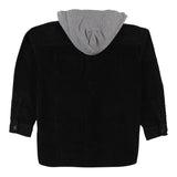 N°21 camicia manica lunga tinta unita con cappuccio in contrasto Nero per Bambino N21778 NERO N°21 