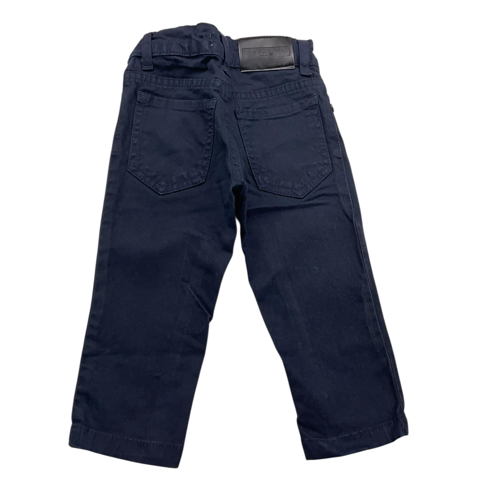 CESARE PACIOTTI pantalone tinta unita con girovita regolabile Blu per Neonato PTP2320P BLU CESARE PACIOTTI 