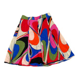 Meimeij Solid Color Elastic Waist Shorts Grey For Girls