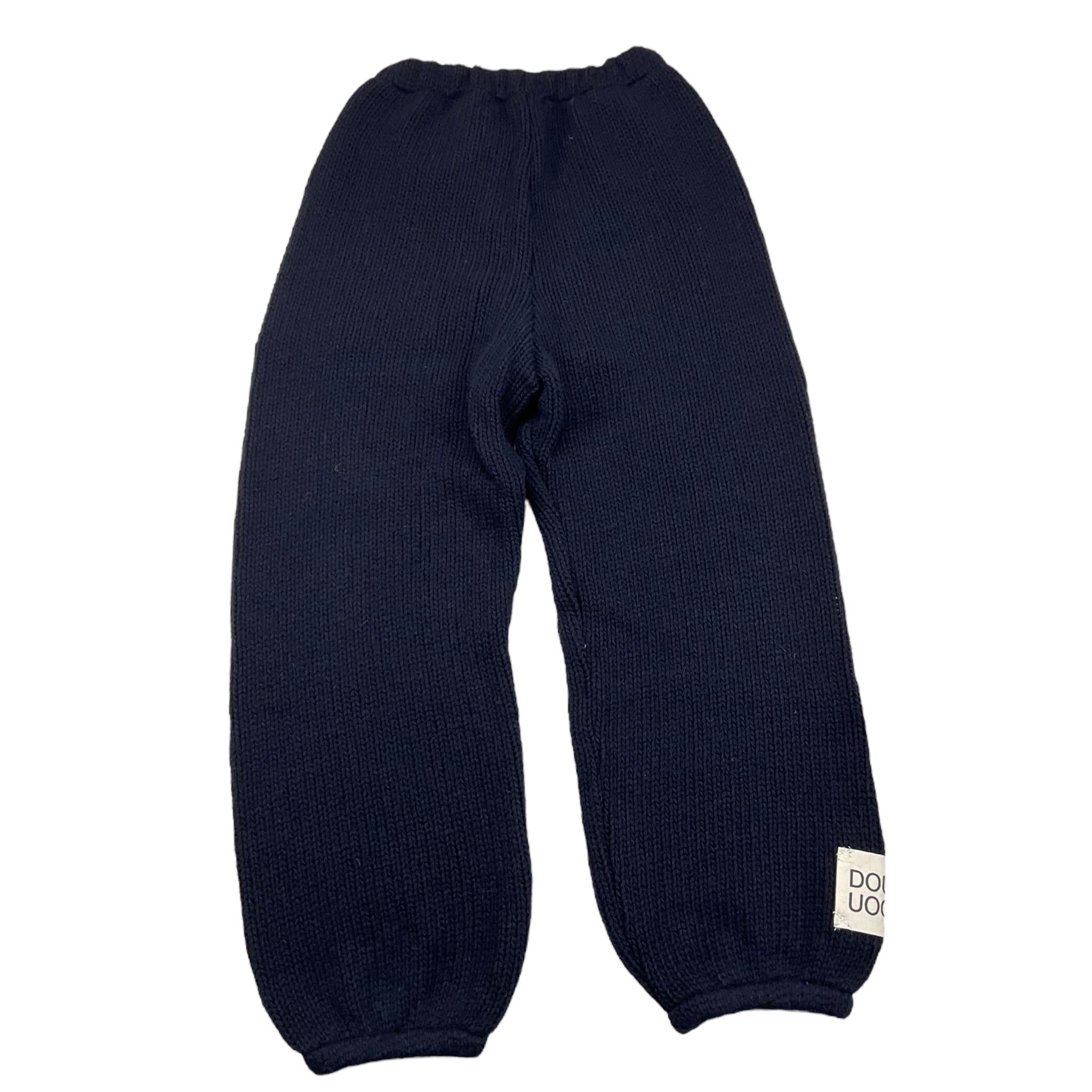 DOU DOU pantalone tinta unita con elastico in vita Blu per Bambino DV6Q30X BLU DOU DOU 