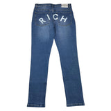 John Richmond Jeans Solid Color 5 Pockets Light Blue for Boys