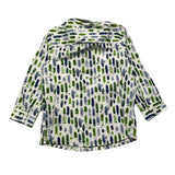 Never Too Long Sleeve Shirt Solid Color Print Fantasy White For Baby