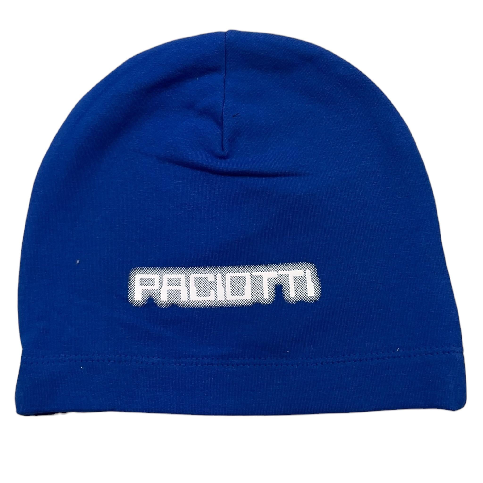 CESARE PACIOTTI cappello tinta unita con stampa logo Cobalto per Bambino CAP5303BX COBALTO CESARE PACIOTTI 