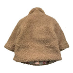 MARLU' cappotto modello teddy tinta unita con fiori Biscotto per Neonata IG1840 BISCOTTO MARLU' 