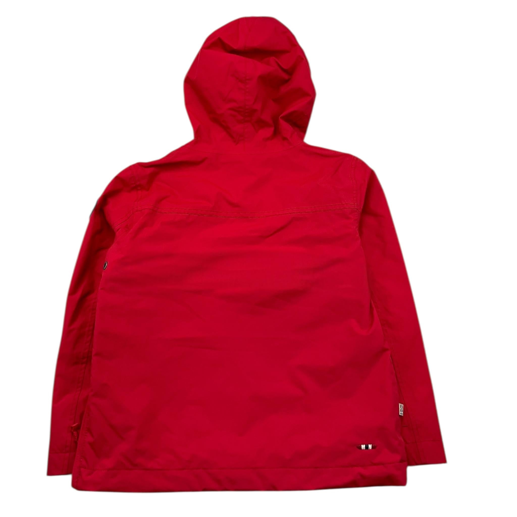 NAPAPIJRI giubbino tinta unita con cappuccio e logo Rosso per Bambino N0YHJE ROSSO NAPAPIJRI 