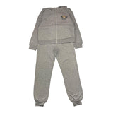 MOSCHINO completo 2pz tinta unita felpa-pantalone Grigio per Bambino HMK03X GRIGIO MOSCHINO 