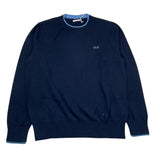 Sun68 Maglia Girocollo Tinta Unita per Bambino K35309S37 BLU SUN68 