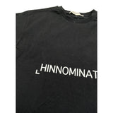Hinnominate T-Shirt Girocollo tinta unita con Stampa Logo Nero per Bambino 3632M0018 NERO HINNOMINATE 