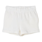 Stella Mccartney Short Tinta Unita con Stampa per Neonata TW6D99 BIANCO STELLA McCARTNEY 