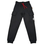 Just Cavalli Pantalone Tuta Tinta Unita con Stampa per Bambino JBP26037PA NERO JUST CAVALLI 