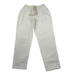 Numbers Pantalone tinta unita con Elastico In Vita Panna per Bambino 24622 PANNA NUMBERS 
