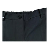Patrizia Pepe Pantalone Tinta Unita con Elastico In Vita per Bambina 7P0295 NERO PATRIZIA PEPE 