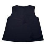 Il Gufo Canotta Girocollo Tinta Unita per Bambina P25TC091N0074 BLU IL GUFO 