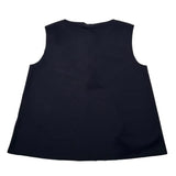 Il Gufo Canotta Girocollo Tinta Unita per Bambina P25TC091N0074 BLU IL GUFO 