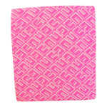 ELISABETTA FRANCHI coperta bicolore cn loghi Rosa fluo per Neonata ENC049 ROSA FLUO ELISABETTA FRANCHI 