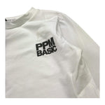 PAOLO PECORA shirt girocollo tinta unita con stampa Bianco per Neonato PP3845X BIANCO PAOLO PECORA 