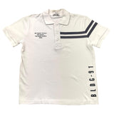 Yours Polo Half Sleeve Solid Color With Contrasting Profiles White For Boys