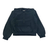 Only Plain Zip Up Jacket With Hood Black For Girls
