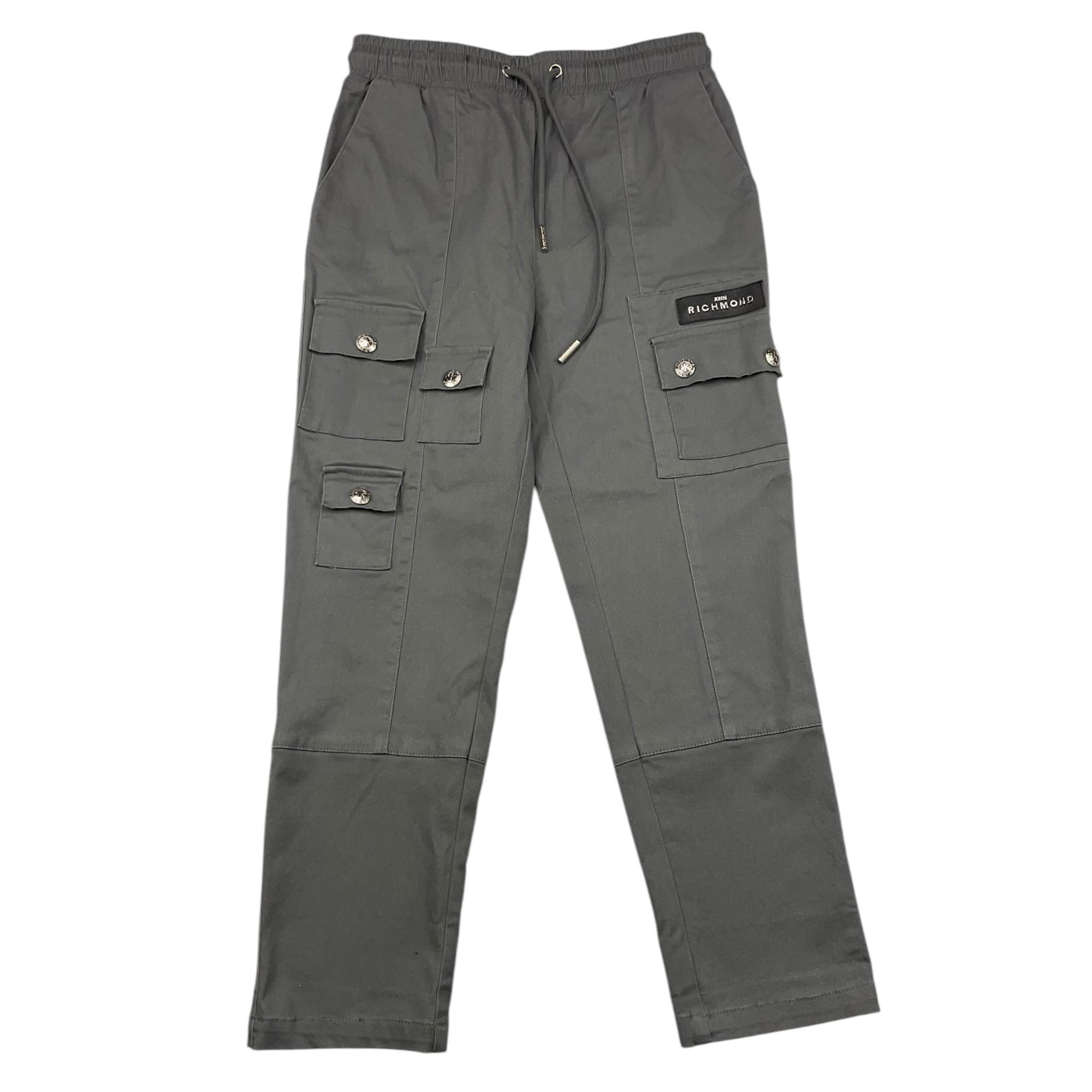 JOHN RICHMOND pantalone tinta unita cn elastico in vita Grigio per Bambino RBA25148PA GRIGIO JOHN RICHMOND 
