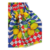 Mijolica Top Solid Color With Multicolor Pattern Multicolor For Girls