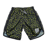 Shoe Costume Bermuda Solid Color With Green Pattern For Boys