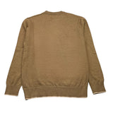 REFRIGIWEAR maglia girocollo tinta unita con logo Beige per Bambino RW747 BEIGE REFRIGIWEAR 
