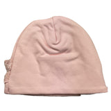 NINNAOH cappello tinta unita con applicazione Rosa per Neonata I2416 ROSA NINNAOH 