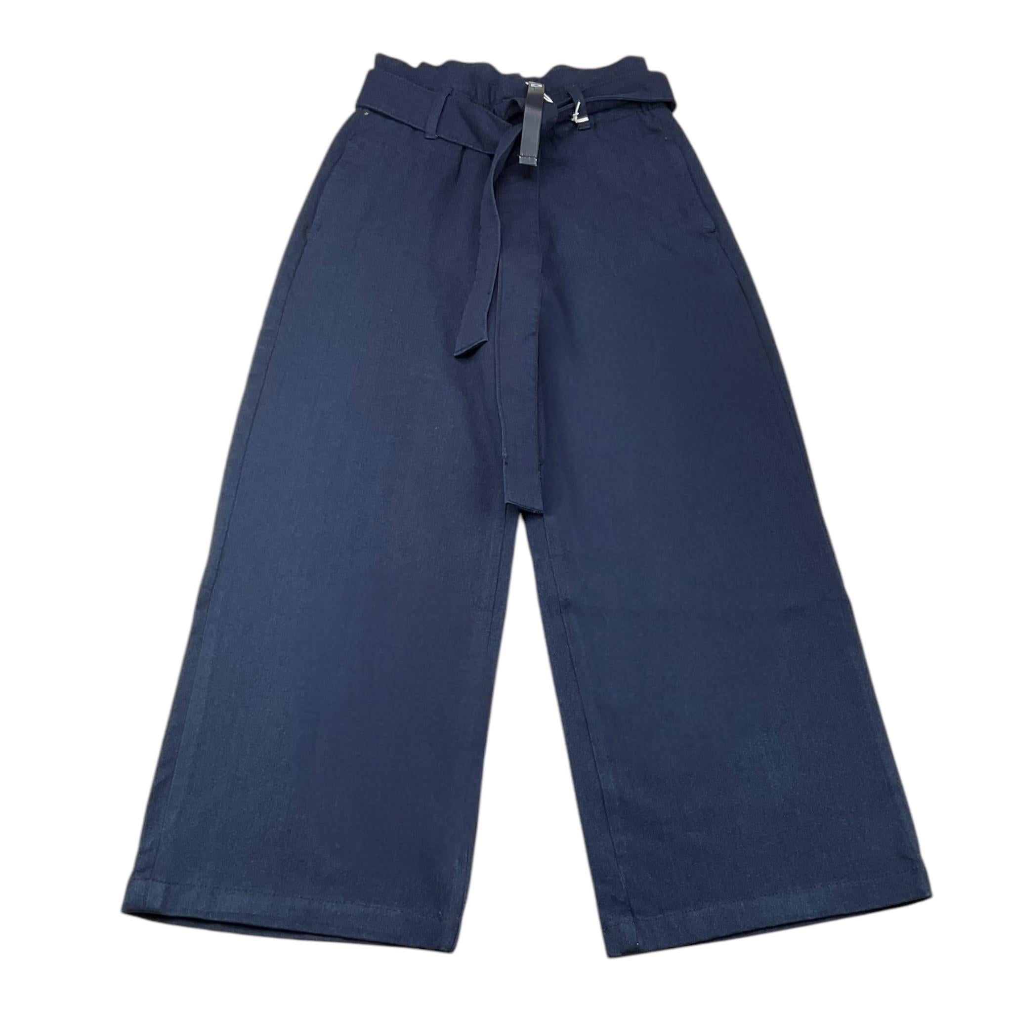 GUESS pantalone tinta unita modello a palazzo  Blu per Bambina FBRJUJR5 BLU GUESS 