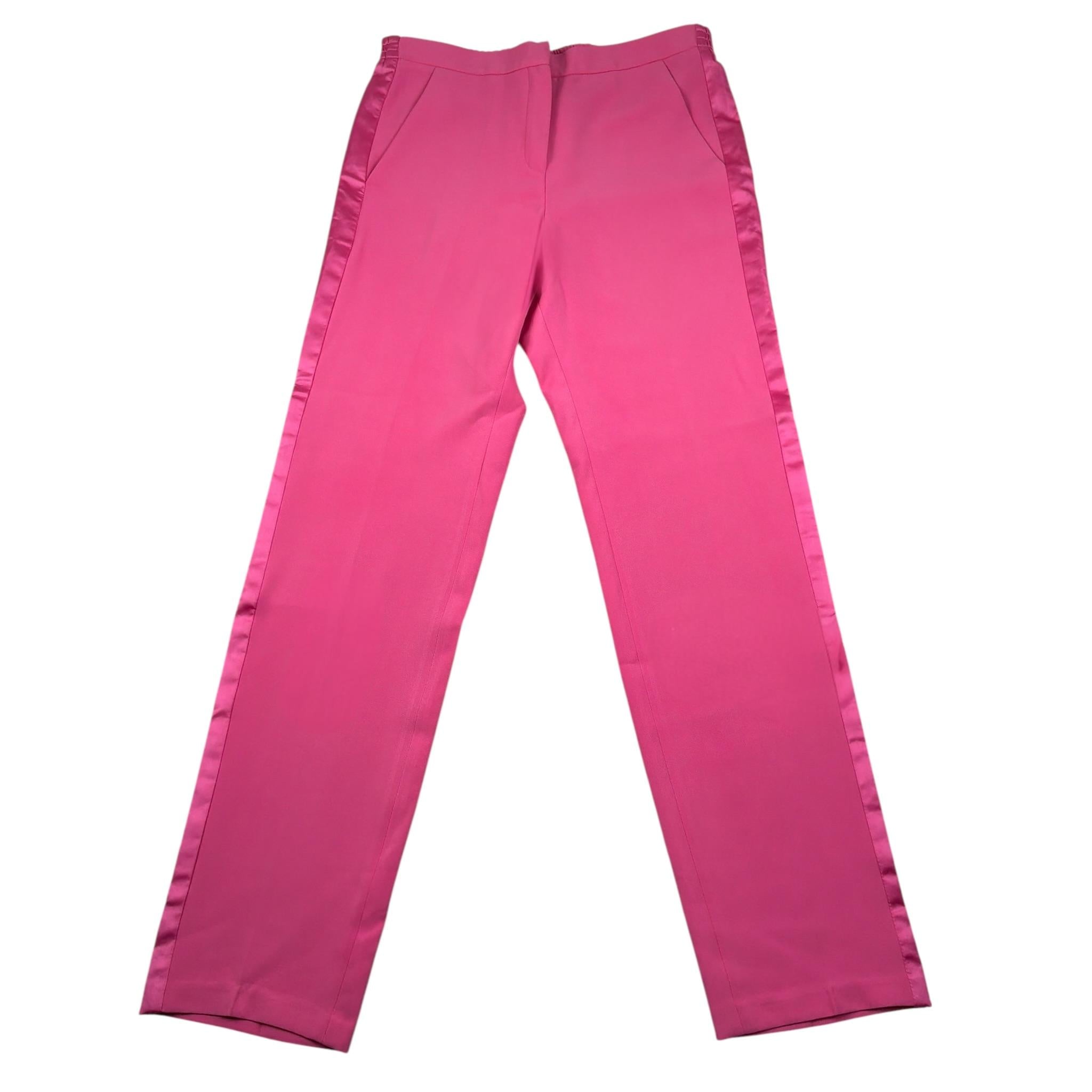 Vicolo Pantalone tinta unita con Elastico In Vita Fuxia per Bambina 3145P0841 FUXIA VICOLO 