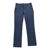 Suns Solid Color Pants With Adjustable Waistband Blue For Boys