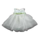 Colori Chiari Abito Cerimoniale tinta unita Giromanica Bianco per Neonata FN04365 BIANCO COLORI CHIARI 