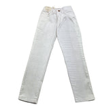 Nupkeet Solid Color Pants With Adjustable Waist White For Boys
