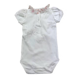 Ninnaoh Complete Body-Skirt Two-Tone White/Pink for Baby Girl