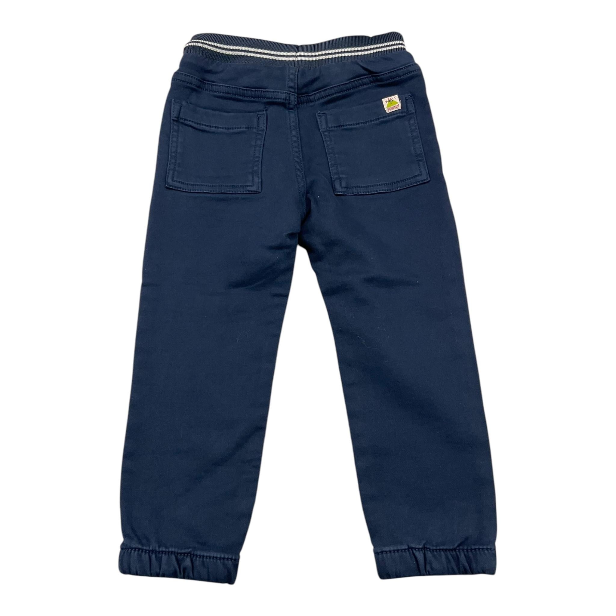 MAYORAL pantalone tinta unita con elastico in vita Blu per Bambino 2536 BLU MAYORAL 