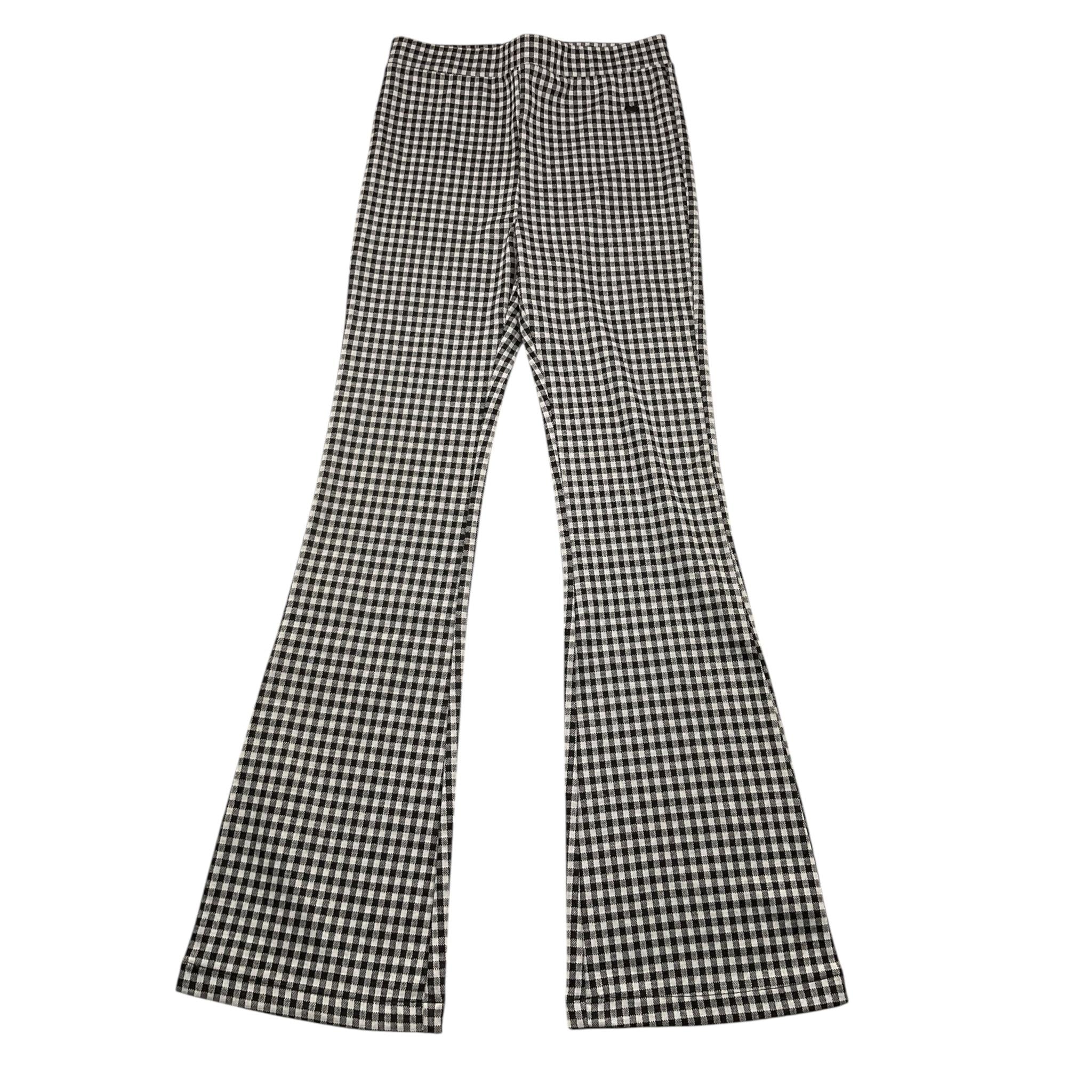 LOSAN pantalone fantasia quadretti modello zampa Bianco/nero per Bambina 51030721002259 BIANCO/NERO LOSAN 