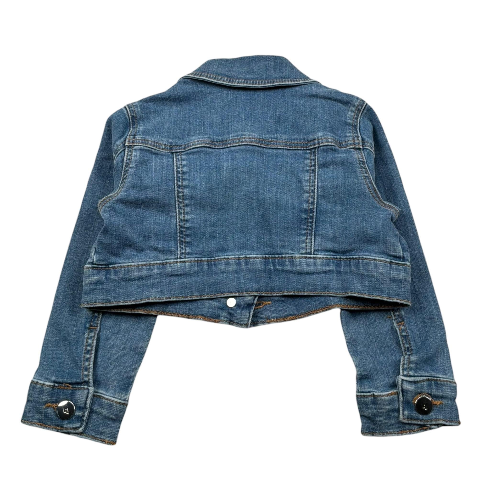 Liu Jo Giubbino In Denim Tinta Unita per Neonata KA5066X BLU LIU JO 