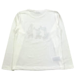 MAYORAL shirt girocollo tinta unita con stampa in contrasto Bianco per Bambina 4070J BIANCO MAYORAL 