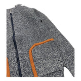 TRUSSARDI maglia tinta unita con zip Grigio per Bambino TBA25111MA GRIGIO TRUSSARDI 