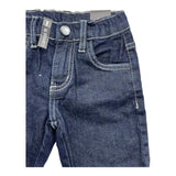 SARABANDA jeans tinta unita con girovita regolabile Blu per Neonato A043X BLU SARABANDA 