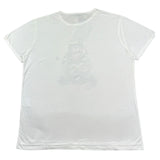 Monnalisa T-Shirt Girocollo Tinta Unita con Stampa per Bambino 257608SS BIANCO MONNALISA 