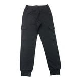Yours Black Solid Color Tracksuit Pants For Boys