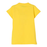 Moschino Abito Girocollo Tinta Unita con Stampa per Neonata MDV0C9XX GIALLO MOSCHINO 