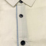 MINI BANDA camicia tinta unita manica lunga Bianco per Neonato A601 BIANCO MINI BANDA 