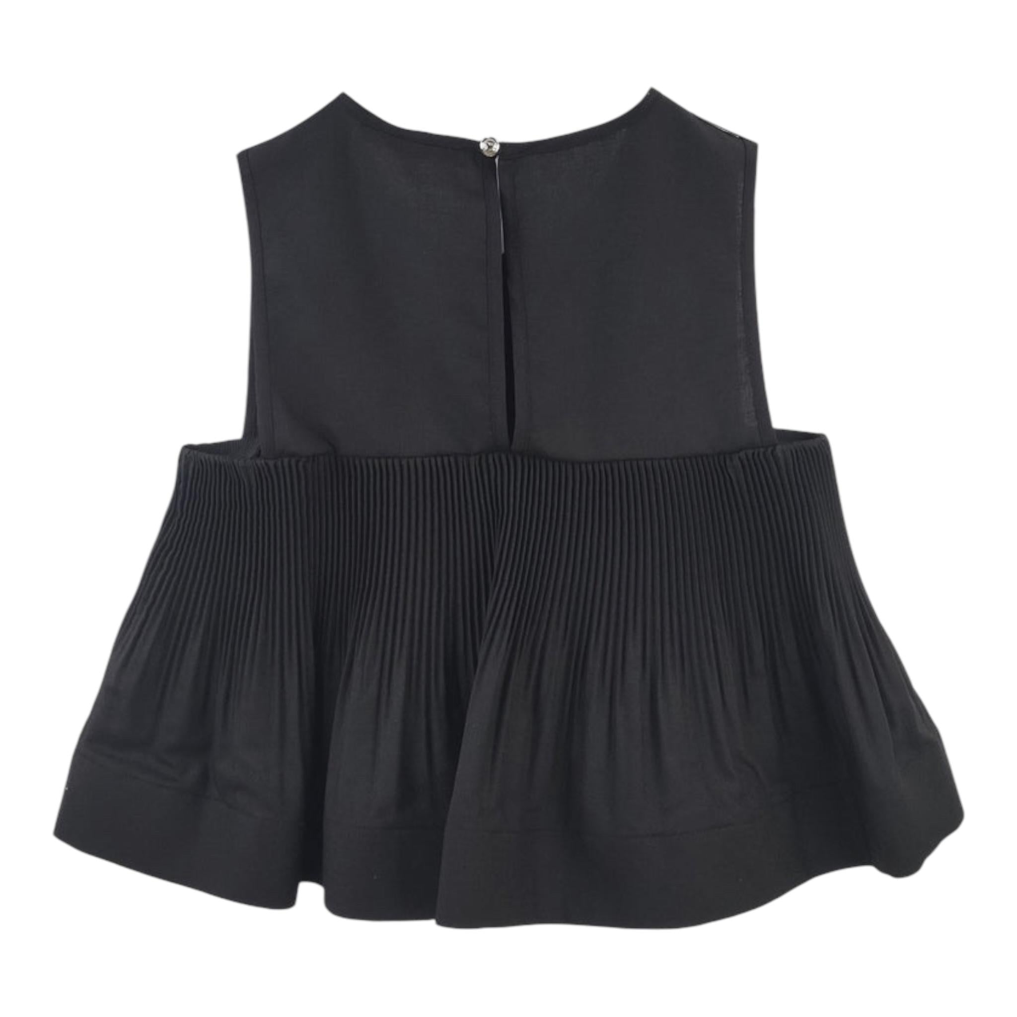 Patrizia Pepe Camicia Giromanica Tinta Unita  Nero Per Bambina 7C0240X NERO PATRIZIA PEPE 