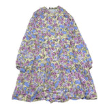 DIXIE abito tinta unita modello floreale Bianco per Bambina AB15364G67 BIANCO DIXIE 