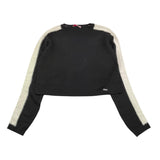 LIU JO maglia tinta unita gircollo con profili in contrasto Nero per Bambina GF4135X NERO LIU JO 