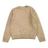 SAINT BARTH maglia girocollo tinta unita con stampa Beige per Bambino LYLE BEIGE SAINT BARTH 